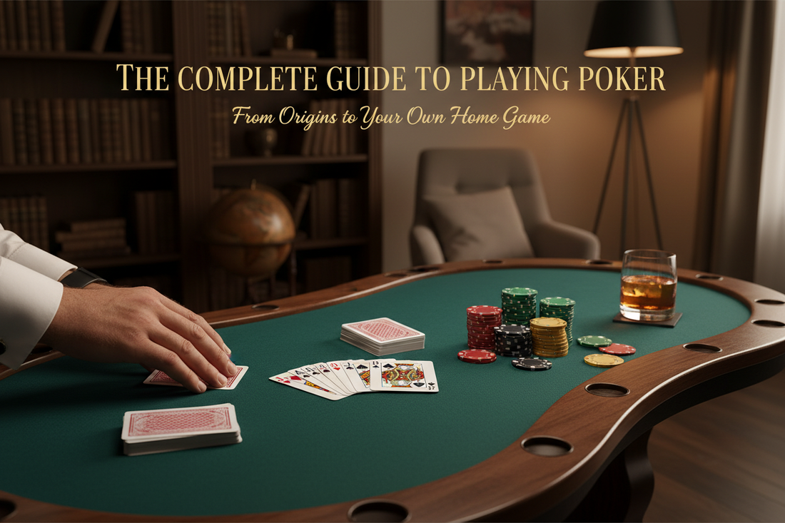 The Complete Guide to Playing Poker: From Origins to Your Own Home Game