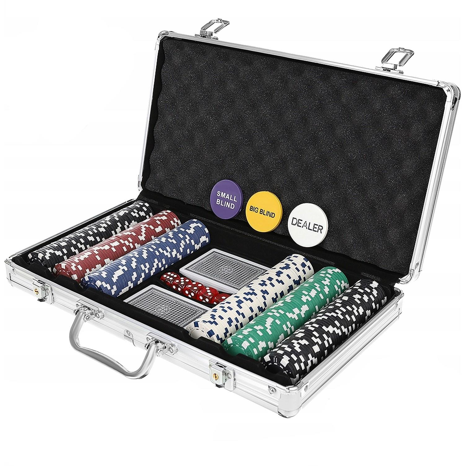 Malatec HQ 23528 Poker set, 300 zseton (00023528)