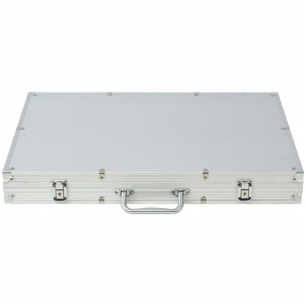 NNEVL Poker Set with 1000 Chips Aluminium